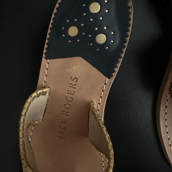 Jack Rogers Embroidered CORGI Dog Sandal 7.5 - Picture 5 of 6
